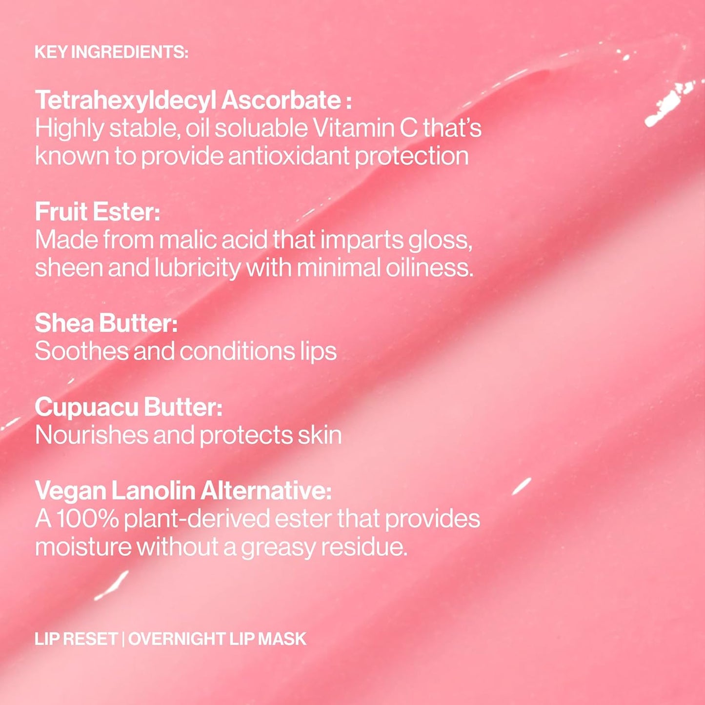 MAKE Beauty Lip Reset Overnight Lip Mask. Nourishing, Hydrating Lip Treatment for Dry, Flaky Lips. Plumps, Softens, and Smooths. Celestial Caramel Flavor