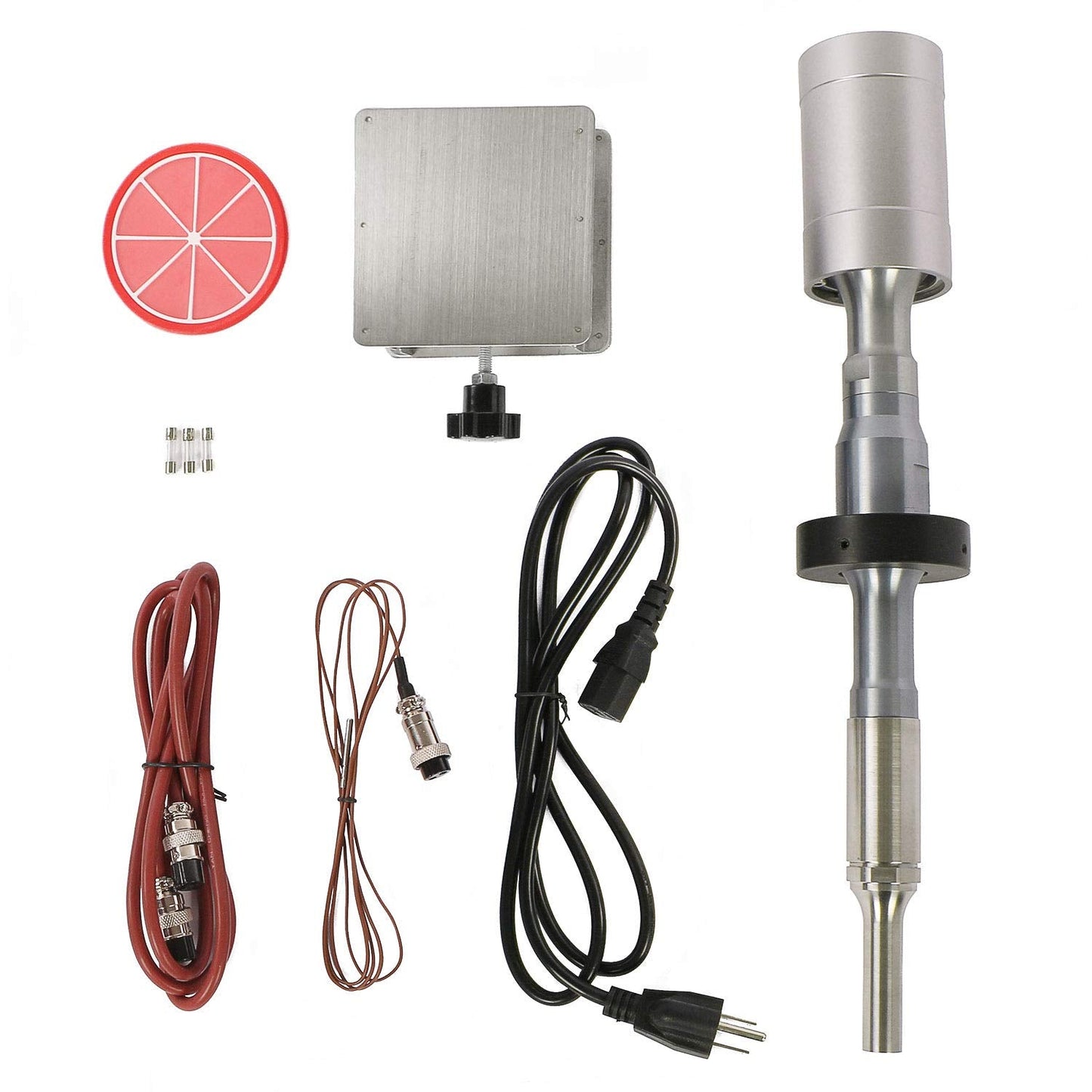 U.S. Solid 600 W Ultrasonic Homogenizer - 20 mm Probe, 10-500 ml Sample Capacity, Laboratory Sonicator Processor, Research Cell Disruptor & Industrial Mixer