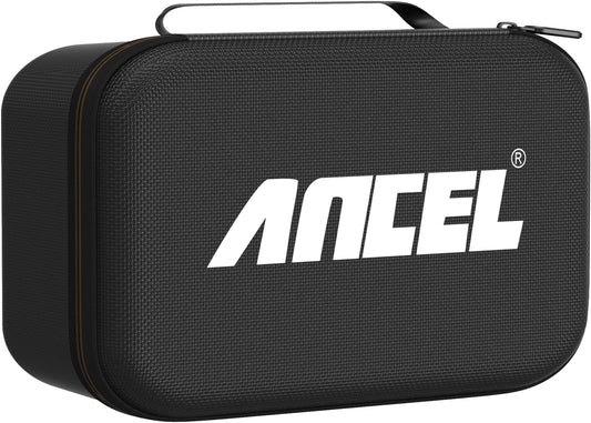 ANCEL Waterproof Storage Case Bag for HD100 Heavy Duty Truck Scanner and Other Testers - Durable Zipper Carry Box (8.66’’ x 6.22’’ x 3.15’’)