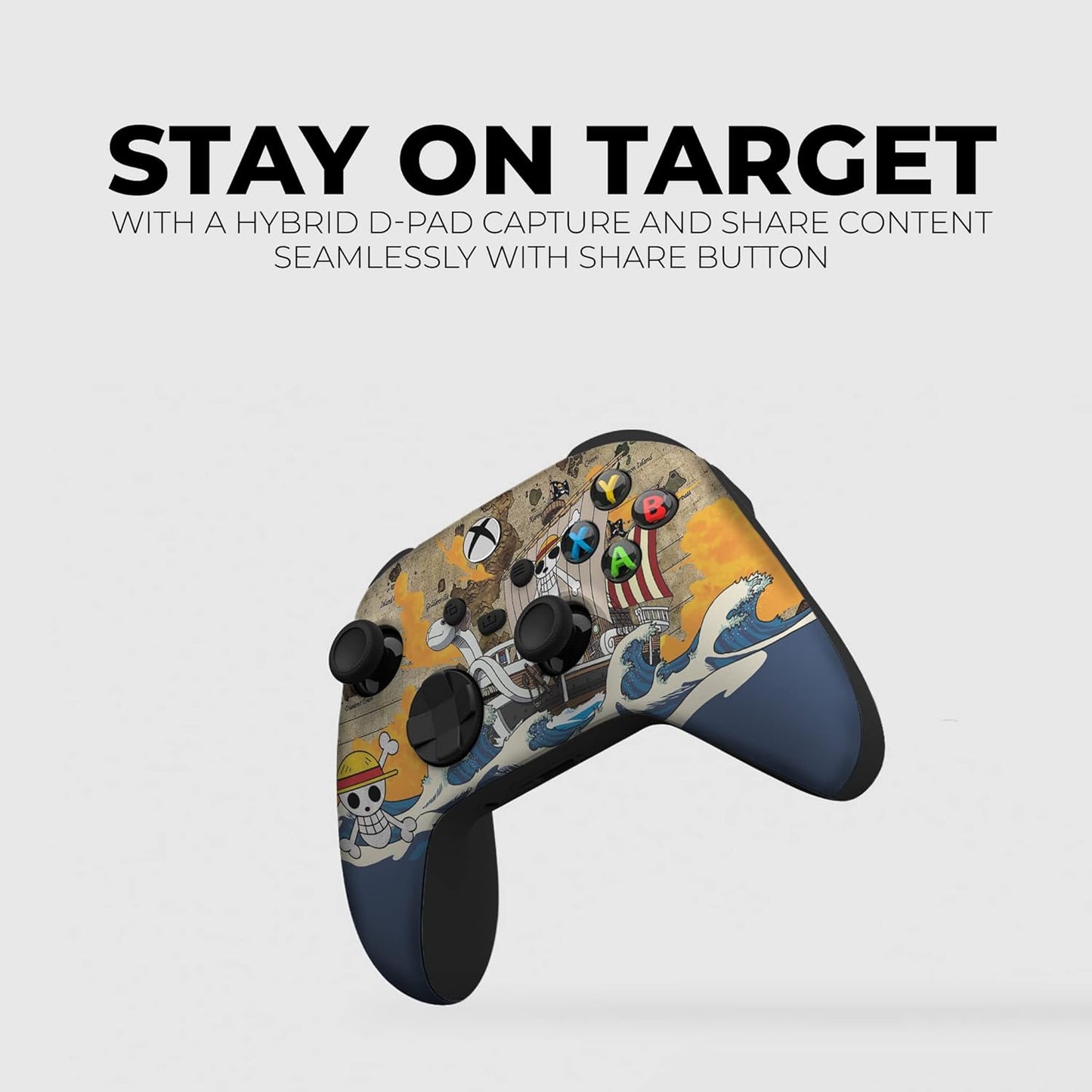DreamController One Peice Custom X-box Controller Wireless compatible with X-box One/Series X/S Proudly Customized in USA with Permanent HYDRO-DIP Printing (NOT JUST A SKIN)
