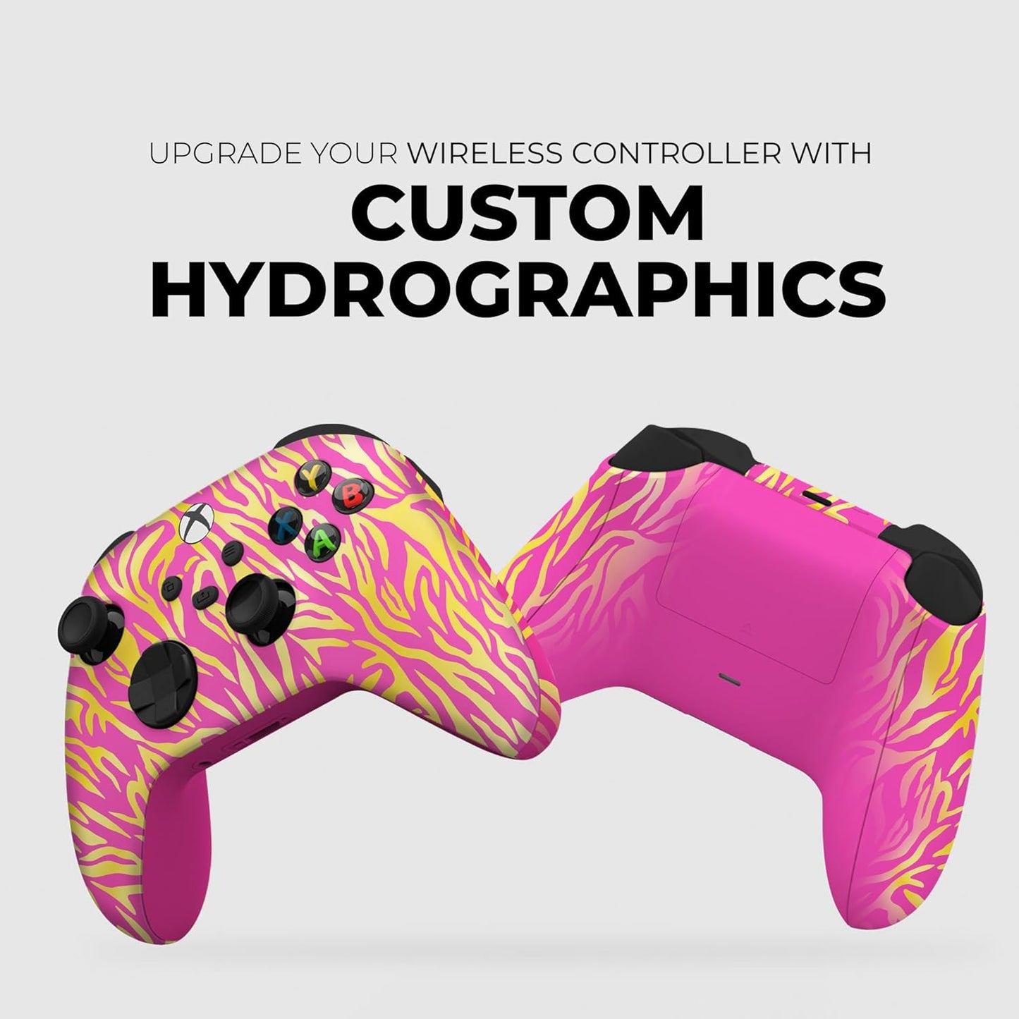 DreamController Nobility Tiggger Custom X-box Controller Wireless compatible with X-box One/Series X/S Proudly Customized in USA with Permanent HYDRO-DIP Printing (NOT JUST A SKIN).