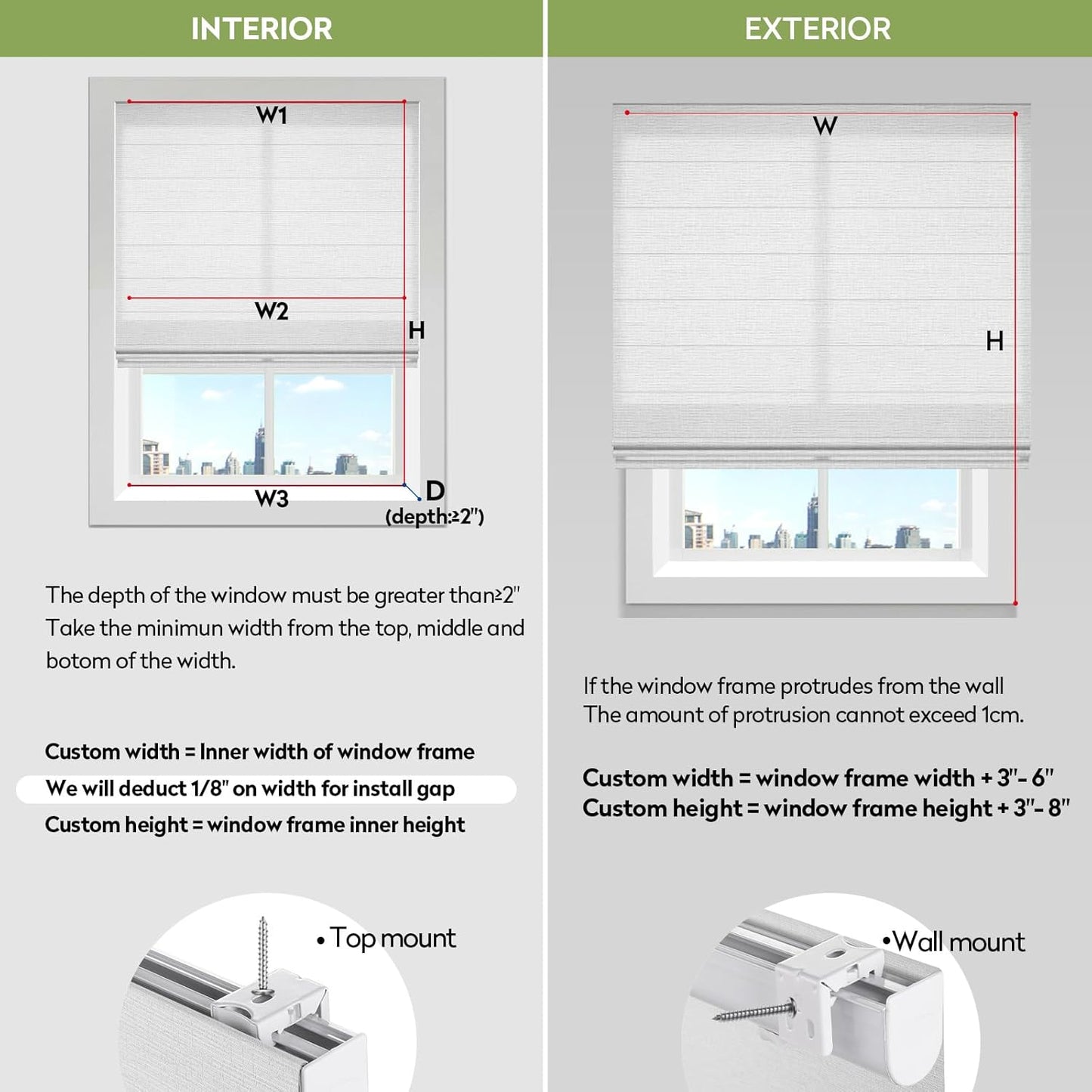 ZSTARR Smart Roman Shades Rechargeable Motorized Blinds with Remote Light Filtering Roman Window Shades Plain Fold Soft for Doors Bedroom, Custom Size (Sheer White)