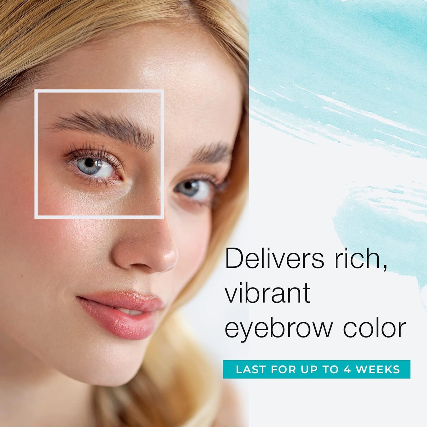 Eyebrow Color For Women, 20 Application Kit, Natural Black