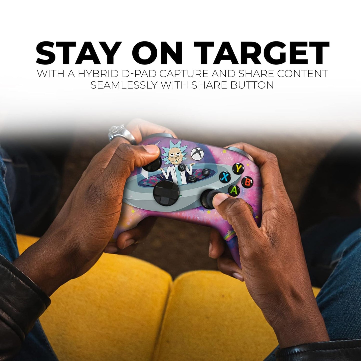DreamController Original X-box Modded Controller - Special Edition, Customized, Compatible with X-box One, Series X/S & Windows 10, Advanced HydroDip Print Technology
