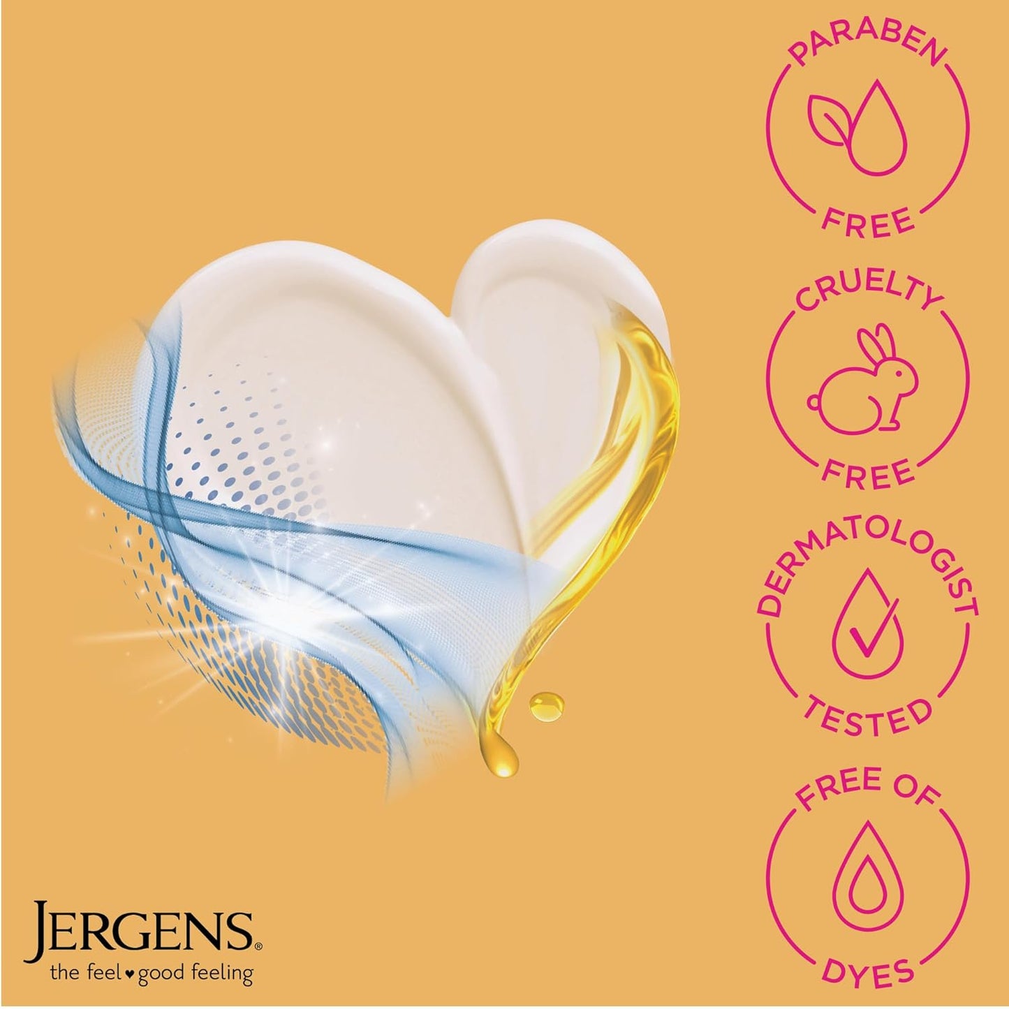 Jergens Skin Firming Body Lotion for Dry to Extra Dry Skin, Skin Tightening Cream with Collagen and Elastin, Dermatologist Tested, Hydralucence Blend Formula, 16.8 Oz