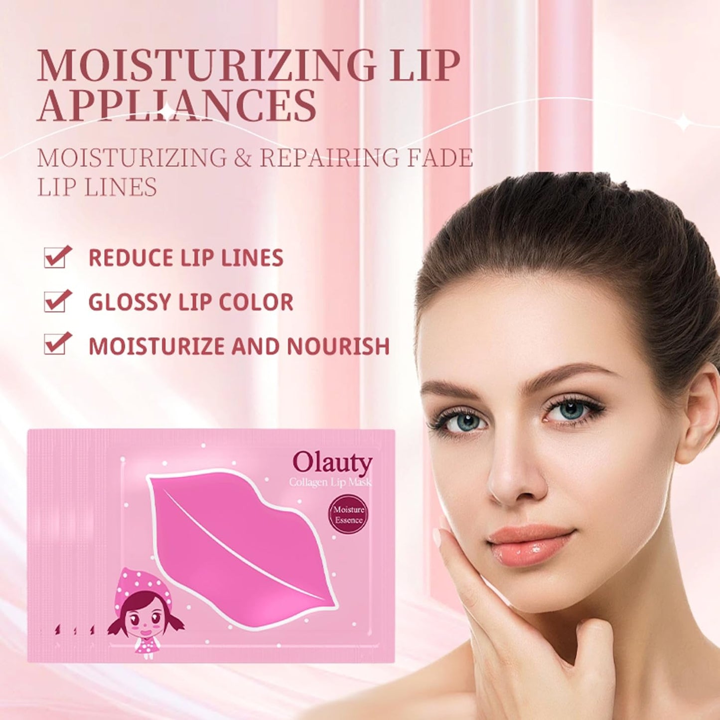 30 Pieces Lip Masks & Under Eye Masks,24K Gold Gel Crystal Collagen Eye Patches,Moisturizing Girl Lip Masks Skincare,Reducing Fine Lines & Dark Circle for Puffy Eyes,Birthday Gifts for Women