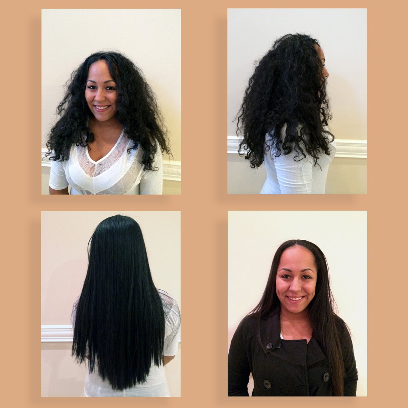 GOLD LABEL Brazilian Keratin Blowout Hair Treatment Straightening Any & All Hair Types Long Lasting Organic Natural Results with Argan Oil Keratina Brasilera (Storngest Formula LG-SET)