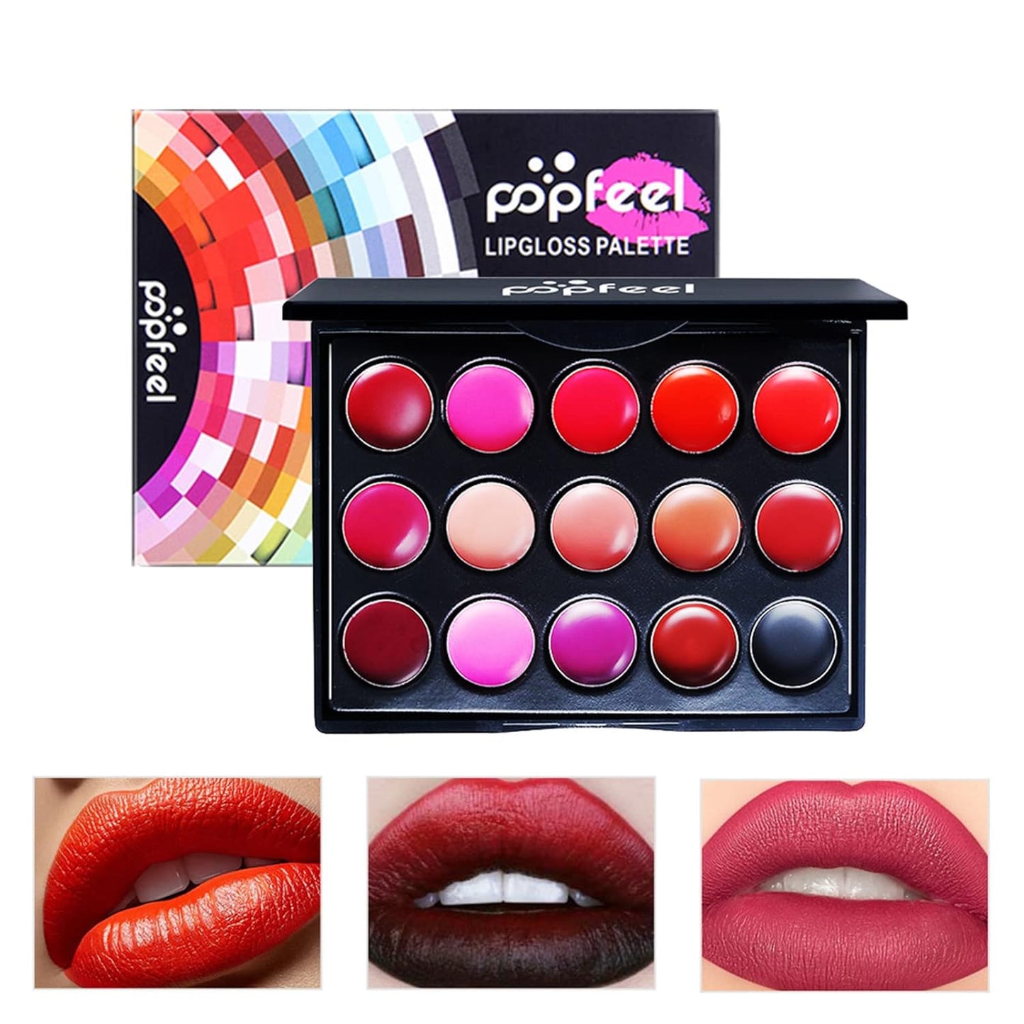 All in One Makeup Kit,Christmas Makeup Kit,Full Starter Cosmetics Set with Eyeshadow Lipstick Palette Mascara Eyebrow Pencil Eyeliner Concealer,Gift Set for Women, Girls & Teens