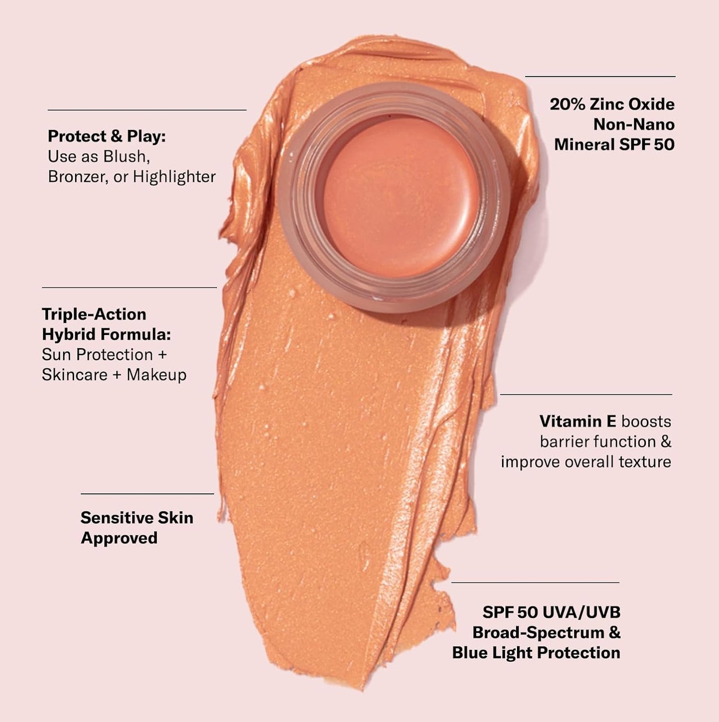 SPF 50 Color Balm - Golden Hour 5ml