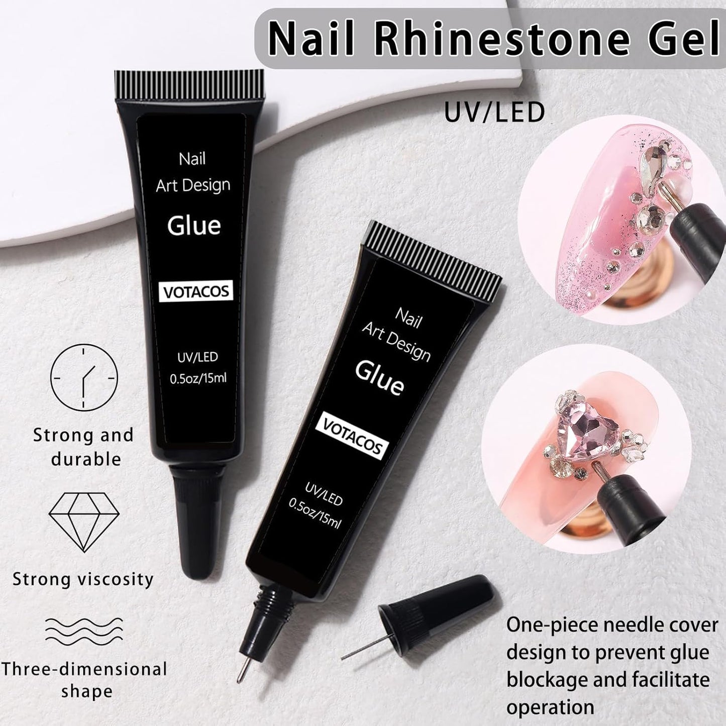 Bow Nail Art Charms with Rhinestones Glue Gel White Flatback Pearls Luxurious Nail Charms Supplies Accessories White Pearls Silver Steel Ball Nails Gems Jewelry for Women Nails Design