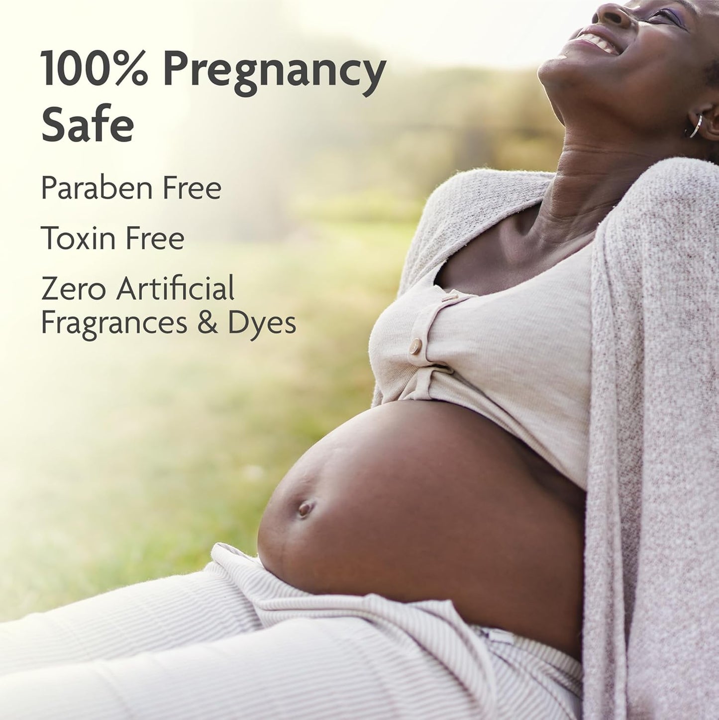 TriLASTIN Maternity Stretch Mark Prevention Cream - Paraben-Free, Hypoallergic, and Safe for Pregnancy - 4 oz