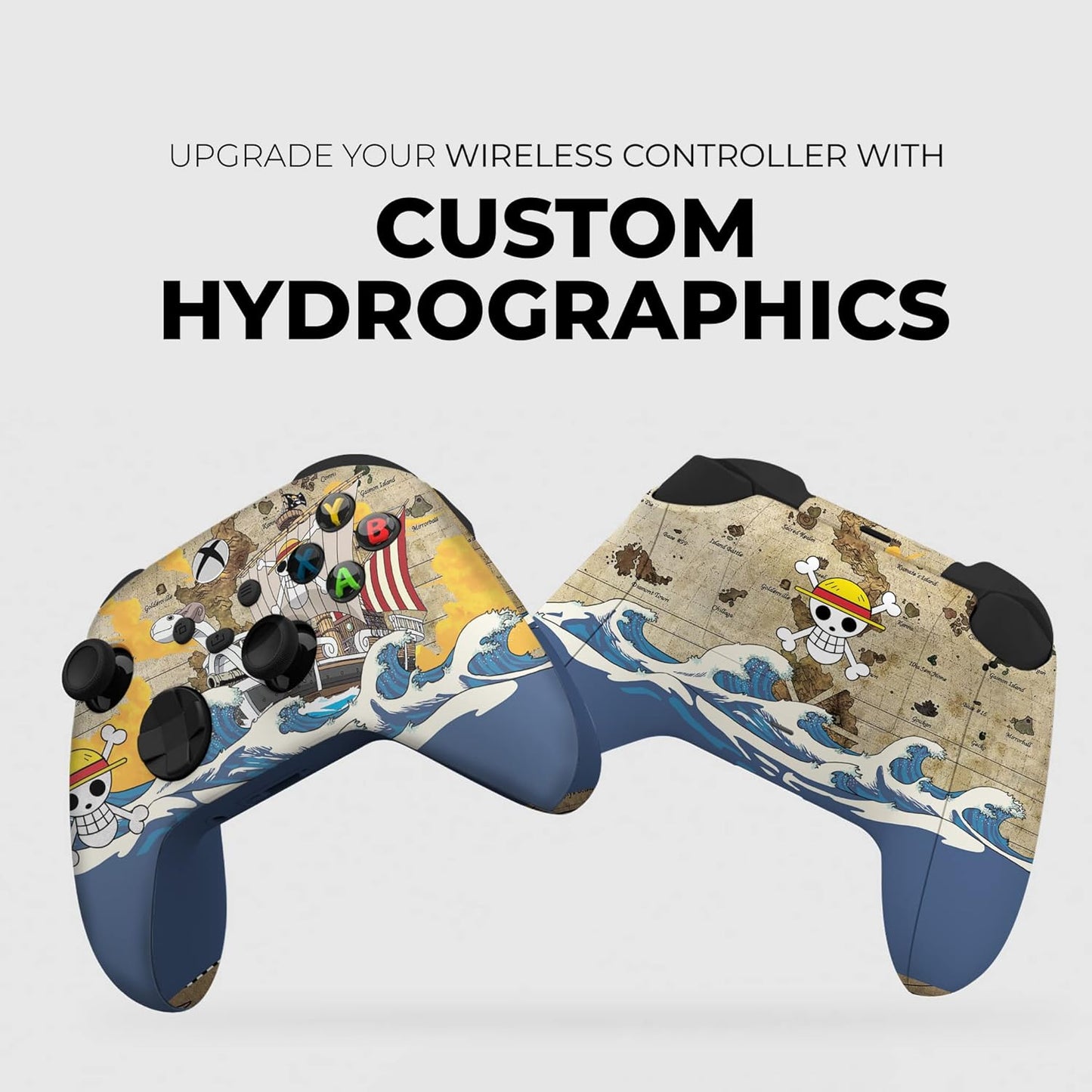 DreamController One Peice Custom X-box Controller Wireless compatible with X-box One/Series X/S Proudly Customized in USA with Permanent HYDRO-DIP Printing (NOT JUST A SKIN)