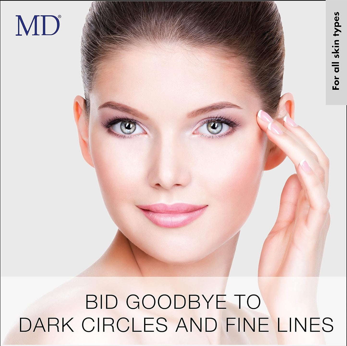 MD Ultimate Eye Cream – Under Eye Cream for Reduced Dark Circles, Puffiness, Wrinkles, Bags & Anti-Aging – Enriched with Collagen, Peptides, Shea Butter for Firmness, Lifting & Moisturization