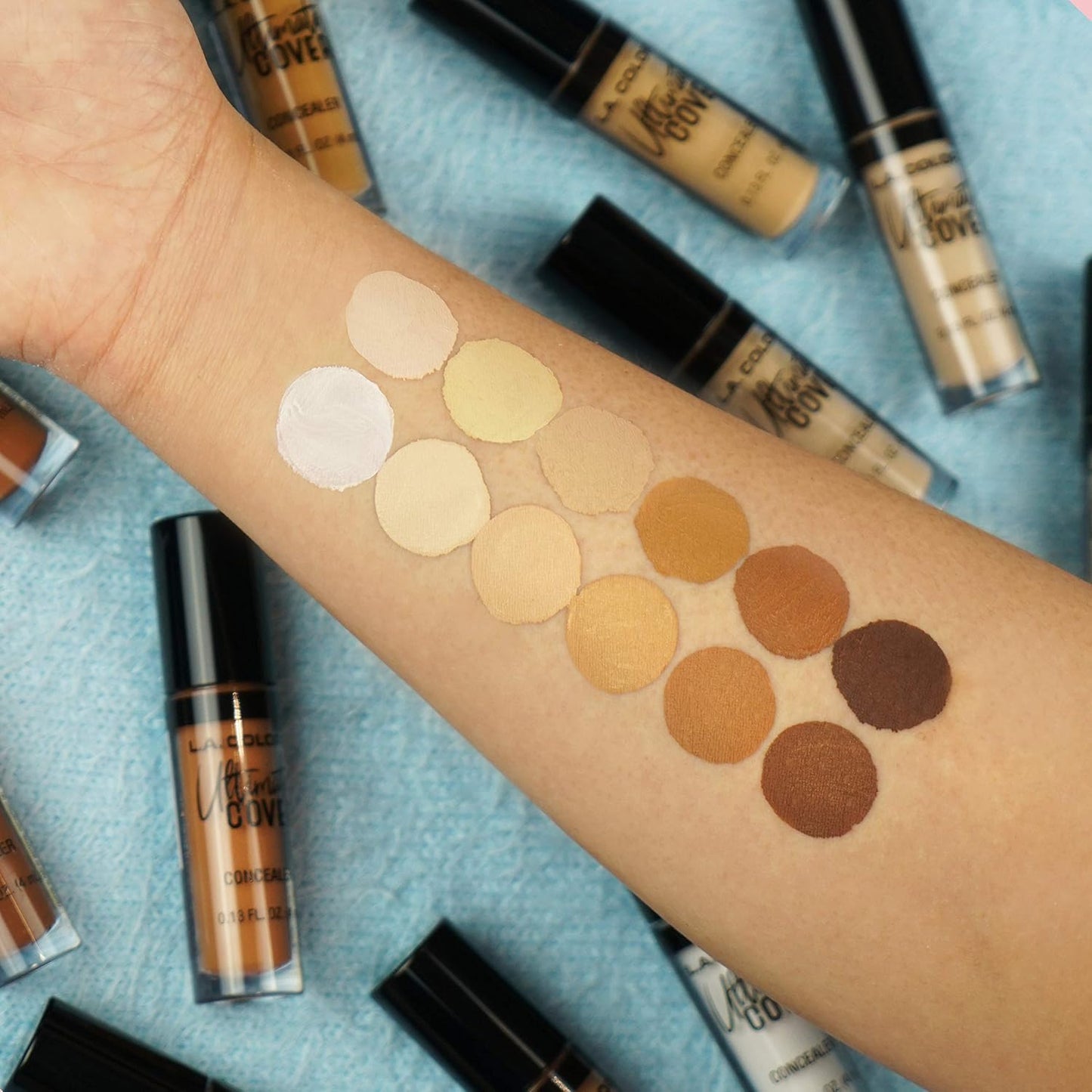 L.A. COLORS Ultimate Cover Concealer- Golden Sand, 0.13 Fl Oz