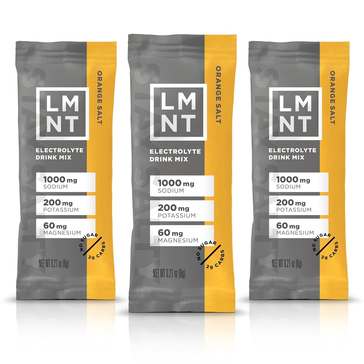 Drink LMNT Zero Sugar Electrolytes - Orange Salt | Drink Mix | 30-Count