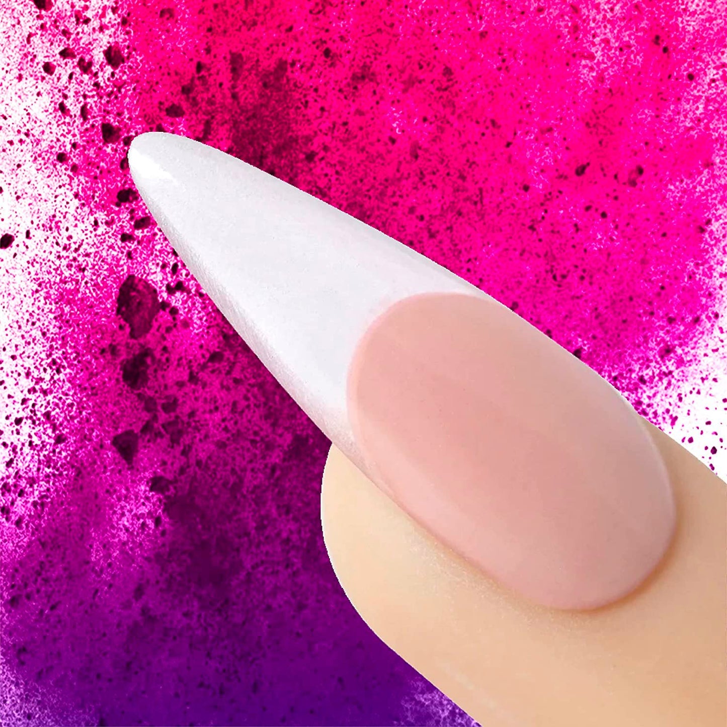 Young Nails Acrylic Core Powder - Self-Leveling Acrylic Nail Powder, Clear Nude Pink White Acrylic Powder for Nail Extenstion, Professional Grade, Superior Adhesion, Color - French Pink, 660g