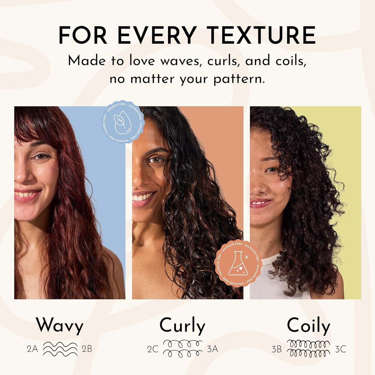 Curl Quenching Moisture Styling Duo | For Curly, Wavy, Dry, Frizzy Hair| Curl Activator with Chia & Aloe Vera | Silicone Free| 3.5oz each