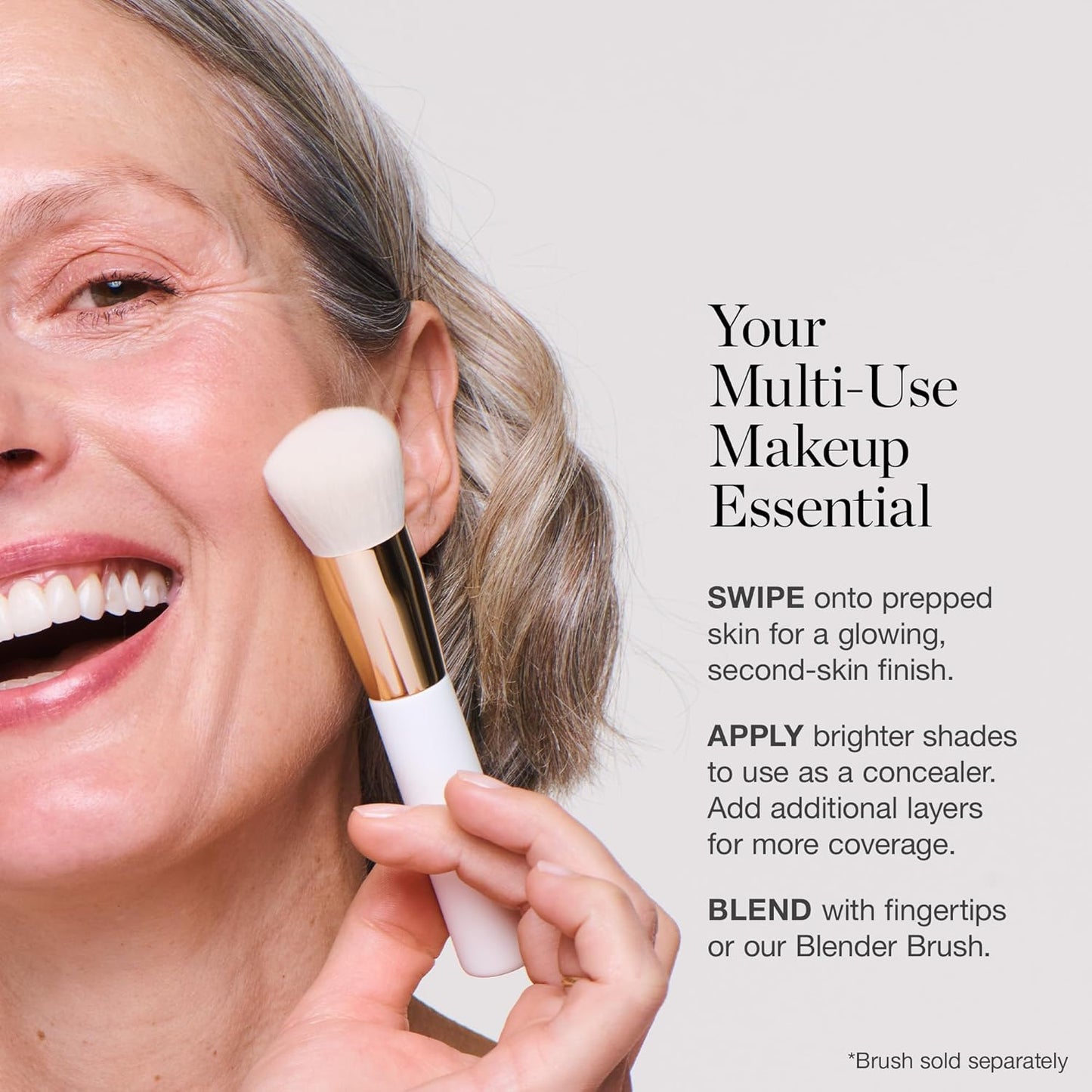 Ogee Sculpted Complexion Foundation Stick (Chestnut 13.75W - Deep Auburn, Rich-Golden Undertones) Full Coverage Foundation Makeup - Instantly Balance & Even Complexion - 70% Organic Ingredients