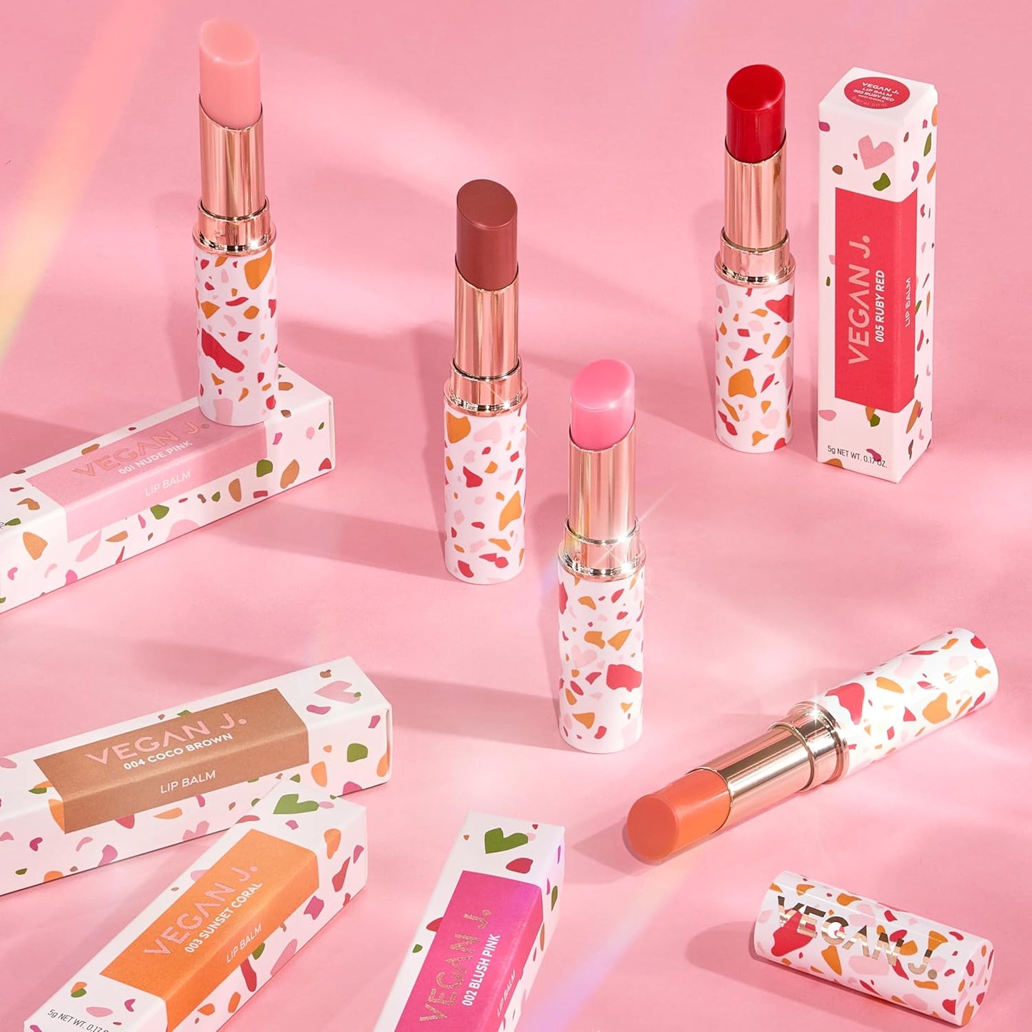 Lip Balm – Long-Lasting Hydration with Natural Color – Korean Beauty, Oasis Plant Complex, Silicone-Free, Vegan & Cruelty-Free Lip Care (001 Nude Pink)