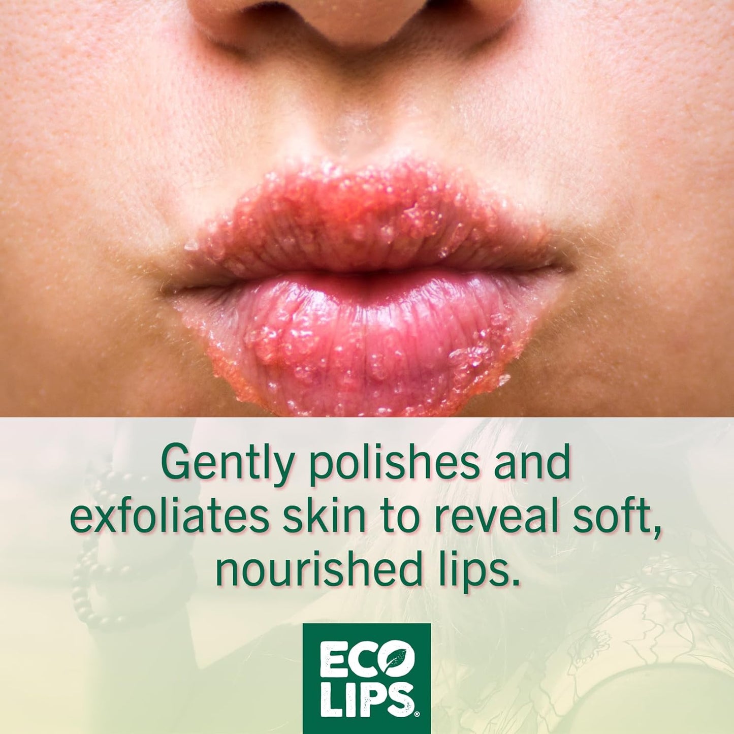 Eco Lips Vanilla Bean Lip Sugar Scrub & Blackberry Intensive Overnight Lip Repair Mask Duo - 100% Organic Lip Care Treatment - Gently Exfoliate, Polish, & Repair Dry, Flaky Lips