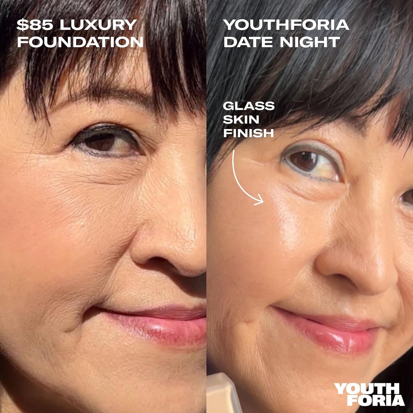Youthforia Date Night Skin Tint Serum Foundation, Light-Medium Coverage, Hydrating Formula, Vegan & Cruelty-Free, 230 Light - Neutral with Cool Undertones
