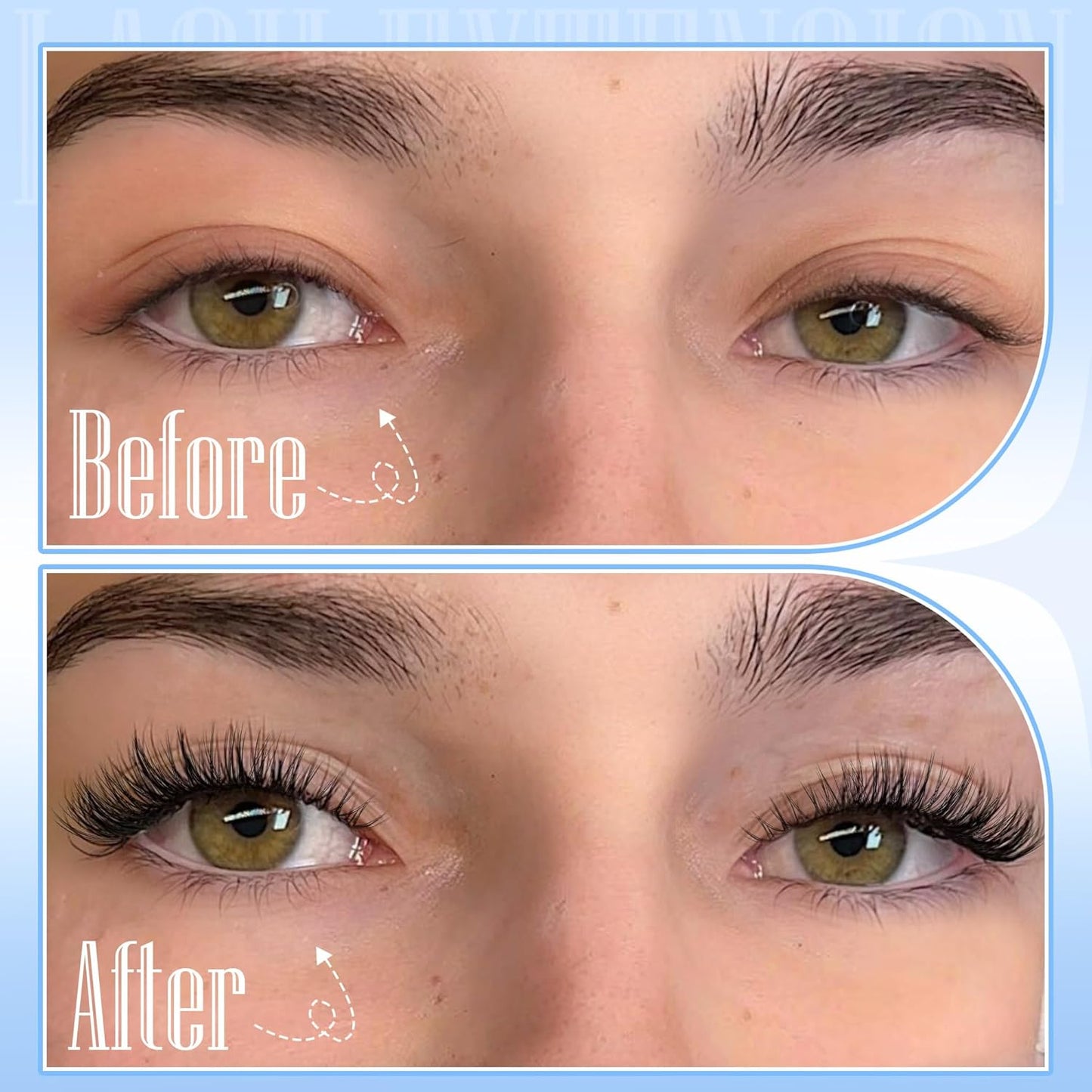 Wispy Lash Extension Kit Natural Lash Clusters 180Pcs Individual Lashes Clusters Kit Natural Eyelash Extension Kit C Curl Cluster Eyelash Extensions with Bond and Seal and Tweezers by TNFVLONEINS