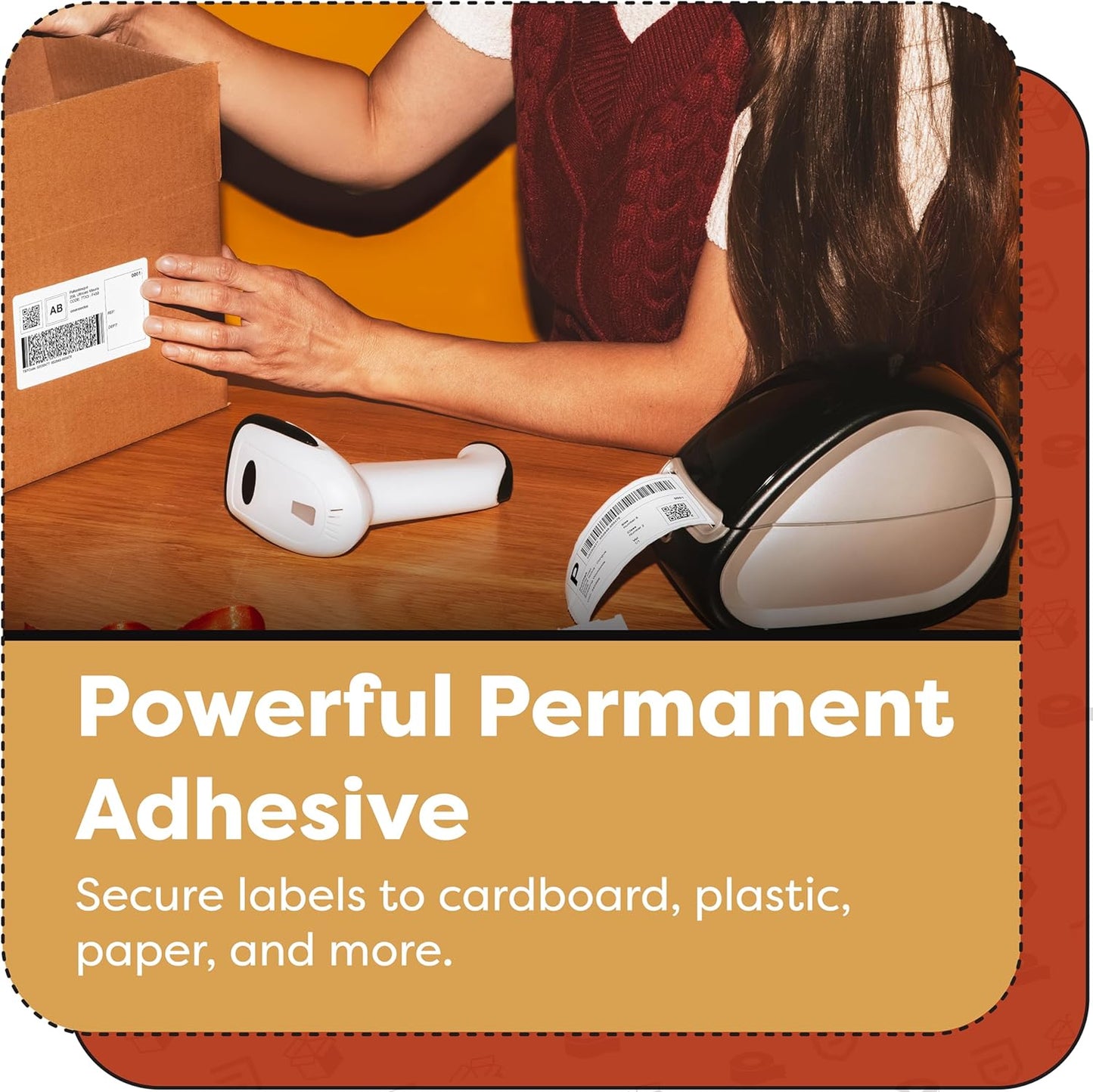 Aegis Adhesives - 2-1/8" X 4" Replacement for DYMO 30323 (12 Rolls/2640 Labels) Direct Thermal Shipping and Postage Labels - Compatible with LabelWriter 450, 450 Turbo, 4XL Printers (NOT 550, 5XL)