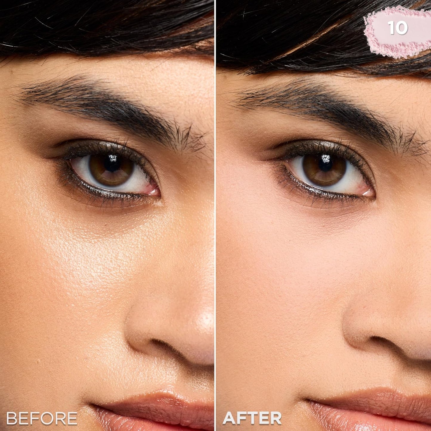 L'Oreal Paris Infallible Blur-fection Longwear Loose Setting Powder, Blurring Face Powder With Up to 24HRs of Wear, Brightening Light Pink, 1 Kit