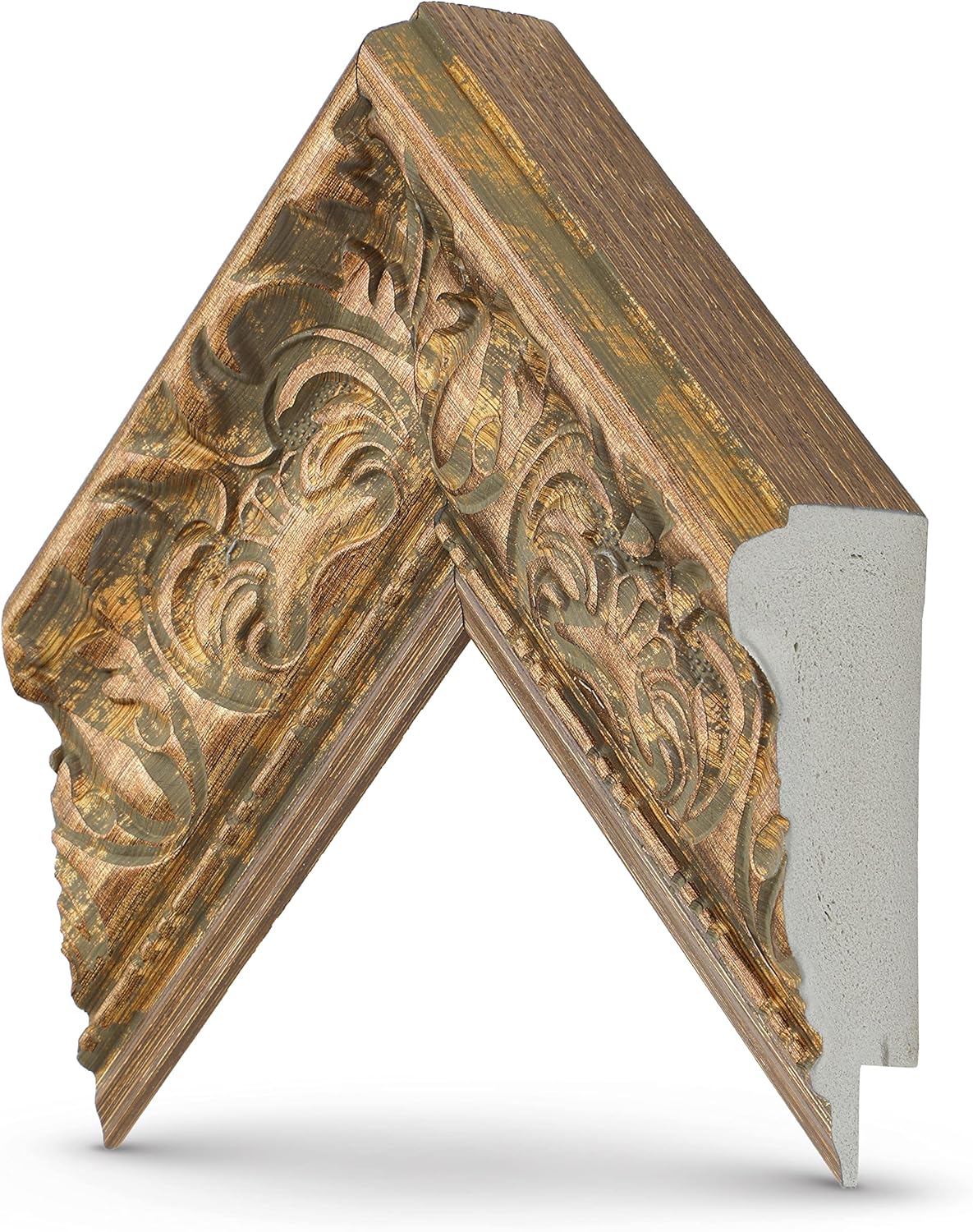 Tuscan Copper 75" Premiere Deco TV Frame - Compatible ONLY with Samsung The Frame TV and Pro TVs (Fits 2021-2025, LS03A, LS03B,LS03C,LS03D,LS03FA,LS03FW)