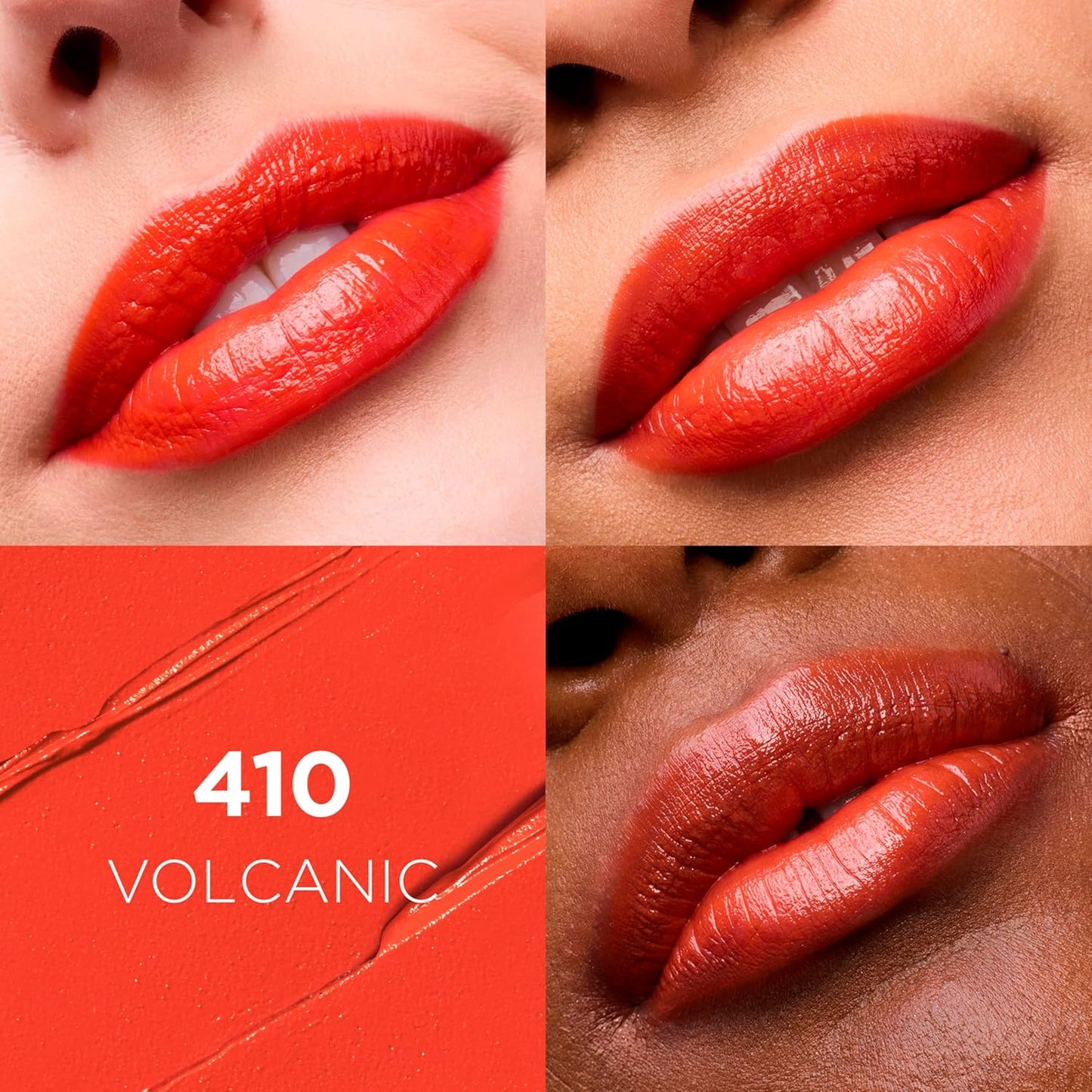 L'Oreal Paris Colour Riche Original Creamy, Hydrating Satin Lipstick with Argan Oil and Vitamin E, Volcanic, 1 Count