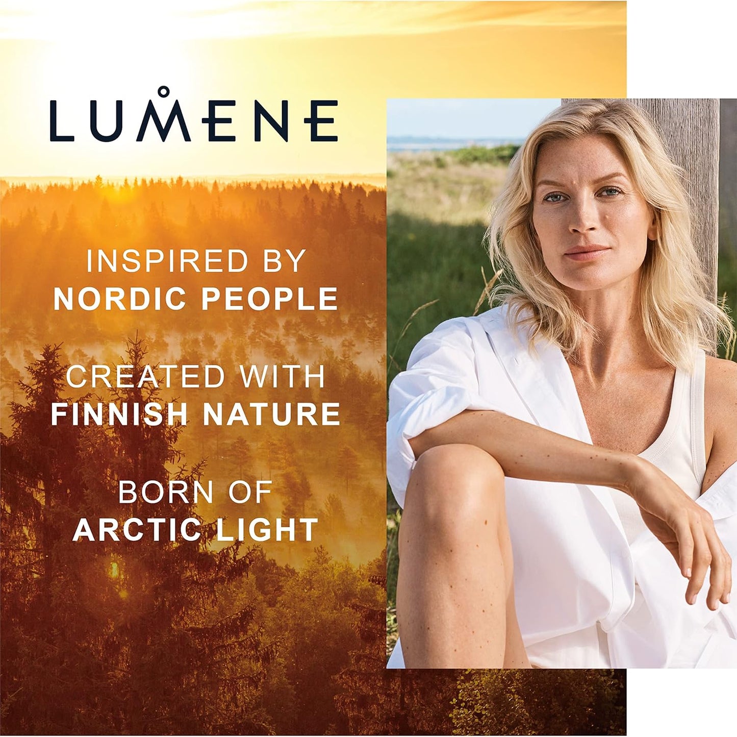 Lumene Invisible Illumination Serum in Concealer - Vitamin E Hydrating Concealer - Lightweight Color Corrector for Dark Circles - Multi-Use Makeup Hybrid - Tan (10ml)
